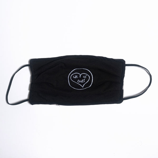 We Us Ours Mask - Black