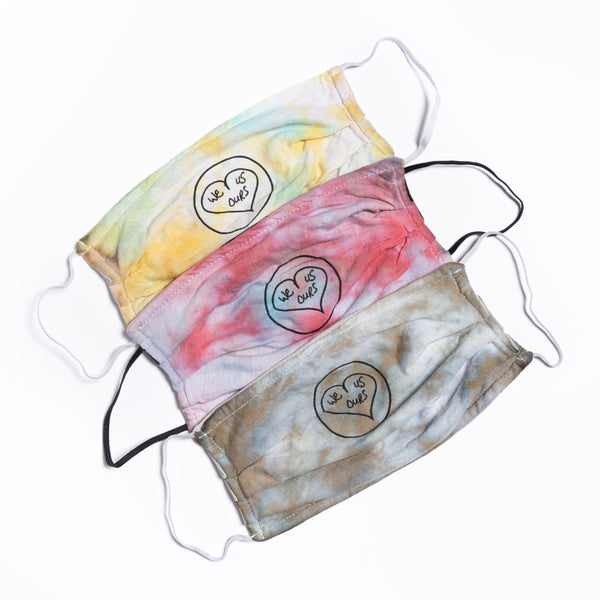 We Us Ours Mask - Tie Dye - Limited Edition